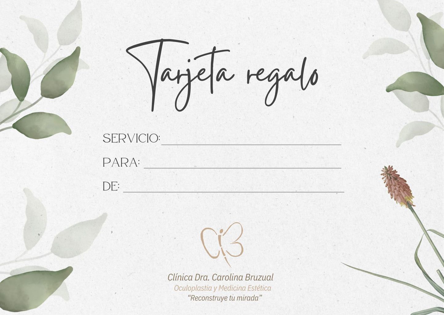 Tarjeta Regalo
